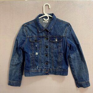 Women's Blue Denim Jacket, Size M